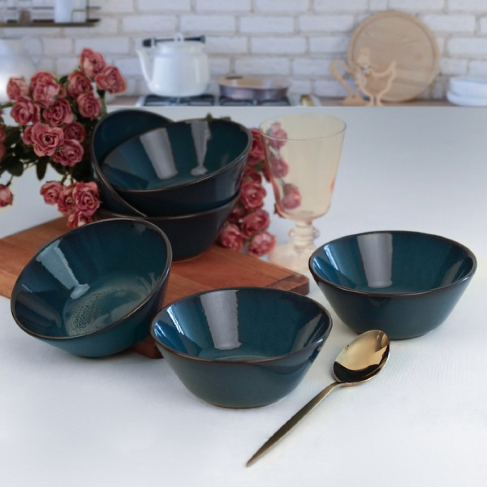 Keramika Lapis Hitit Çorba Kasesi 14 cm 6 Adet - Q08 Kase Fiyatı