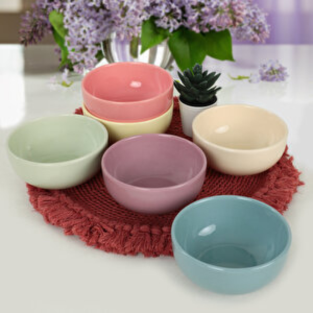 Keramika Mix Soft Bulut Mini Çerezlik/sosluk 8 Cm 6 Adet Mutfak Gereçleri Fiyatı