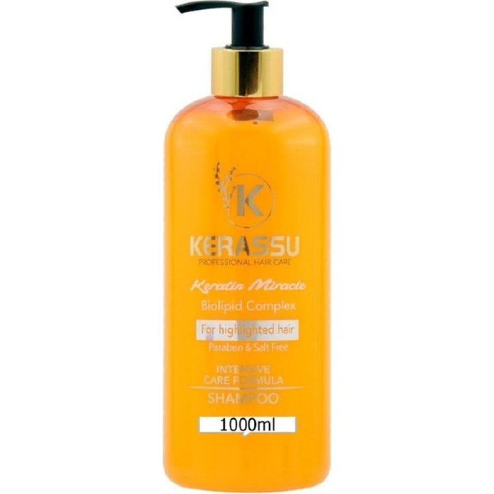 Kerassu Röfleli Saçlar Için Keratin Şampuan 1000 ml Şampuan Tuzsuz ve Parabensiz Şampuan ve Saç Kremi Fiyatı