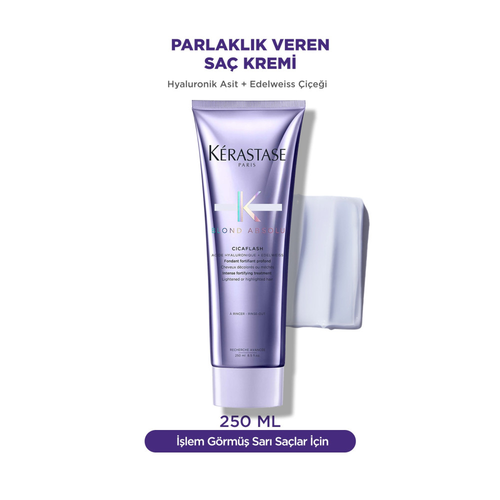 Kerastase Blond Absolu Cicaflash Sarı Saçlar Için Parlaklık Veren Durulanan Saç Bakım Kremi 250ml Şampuan ve Saç Kremi Fiyatı