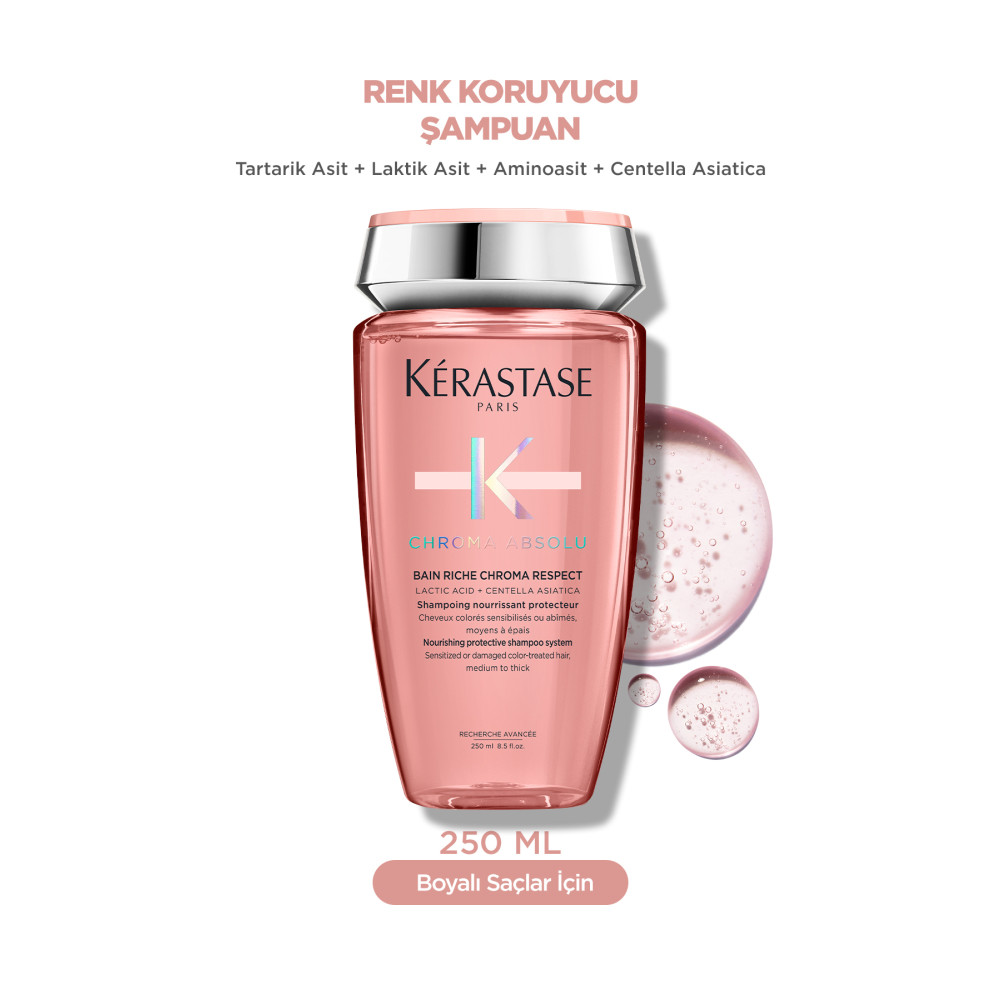 Kerastase Chroma Absolu Bain Riche Boyalı Saçlar İçin Besleyici Ve Koruyucu Şampuan 250ml Şampuan ve Saç Kremi Fiyatı