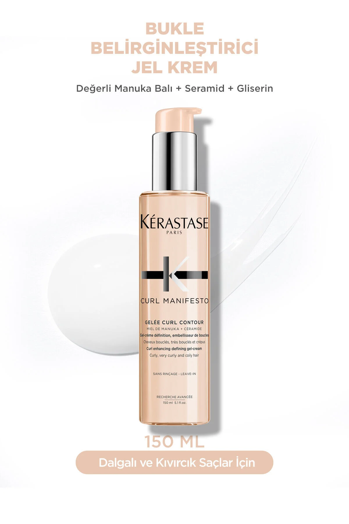 Kerastase Curl Manifesto Gelée Curl Contour 150ml" Saç Şekillendirici Krem Fiyatı