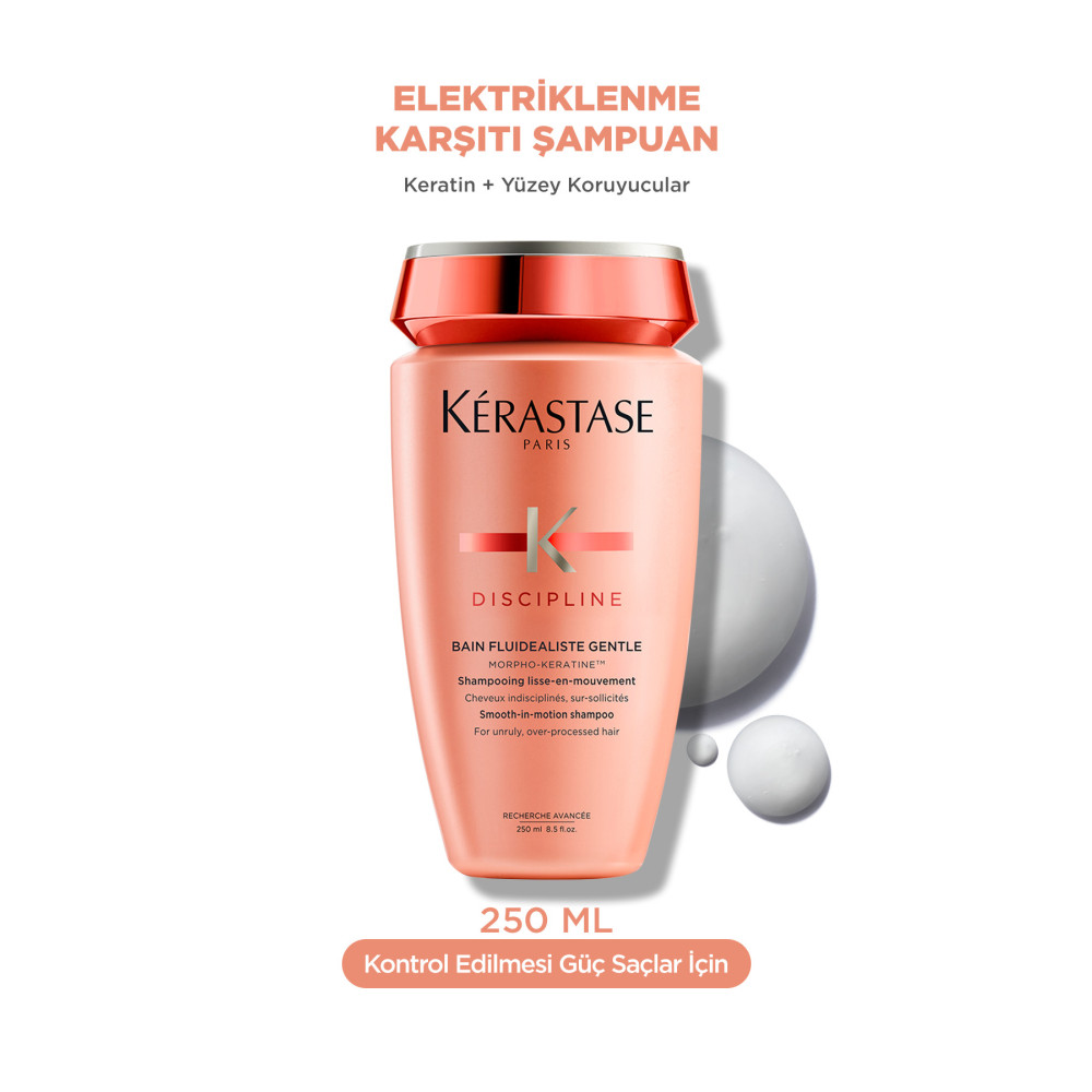 Kerastase Discipline Bain Fluidéaliste Gentle Sülfatsız Elektriklenme Karşıtı Şampuan 250ml Şampuan ve Saç Kremi Fiyatı