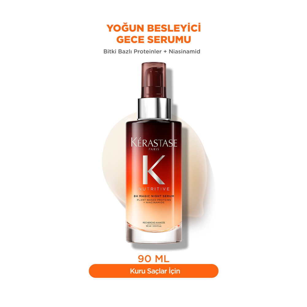 Kerastase Nutritive 8h Magic Night Yoğun Besleyici Gece Serumu 90 Ml Saç Bakım Maskeleri & Serumlar & Spreyler Fiyatı