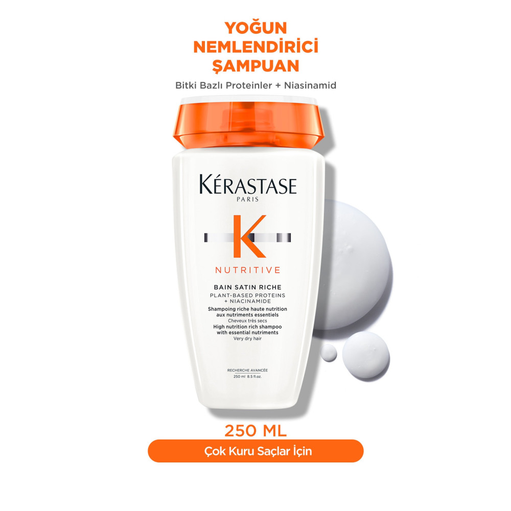 Kerastase Nutritive Bain Satin Riche Yoğun Nemlendirici Şampuan 250 ml Şampuan ve Saç Kremi Fiyatı