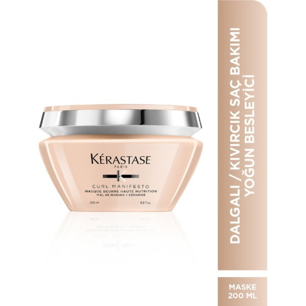 Kerastase Vegan Curl Manifesto Masque Beurre Haute Nutrition Kıvırcık Saçlar Için Besleyic 48.. Alyaonline Saç Bakım Maskeleri & Serumlar & Spreyler Fiyatı
