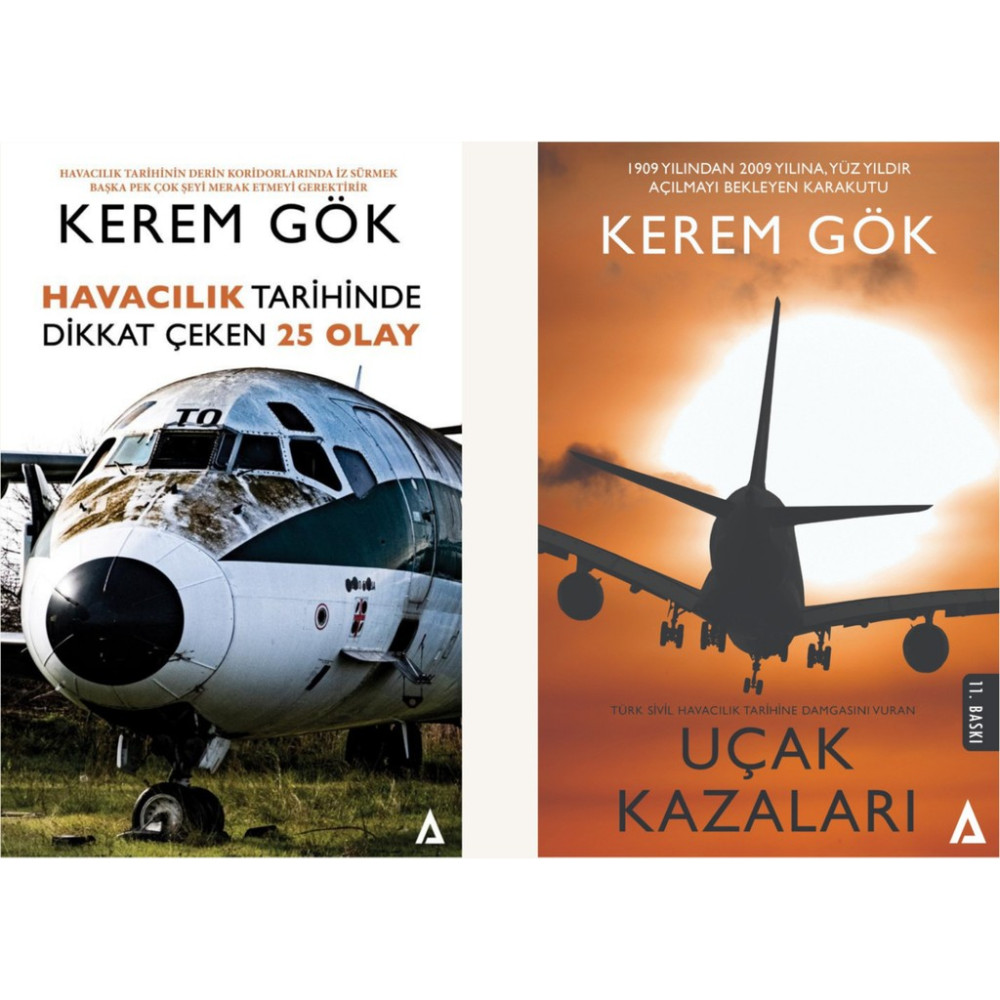 Kerem Gök Havacılık Kitapları Seti (2 Kitap Takım) Güncel - Genel Konular Fiyatı