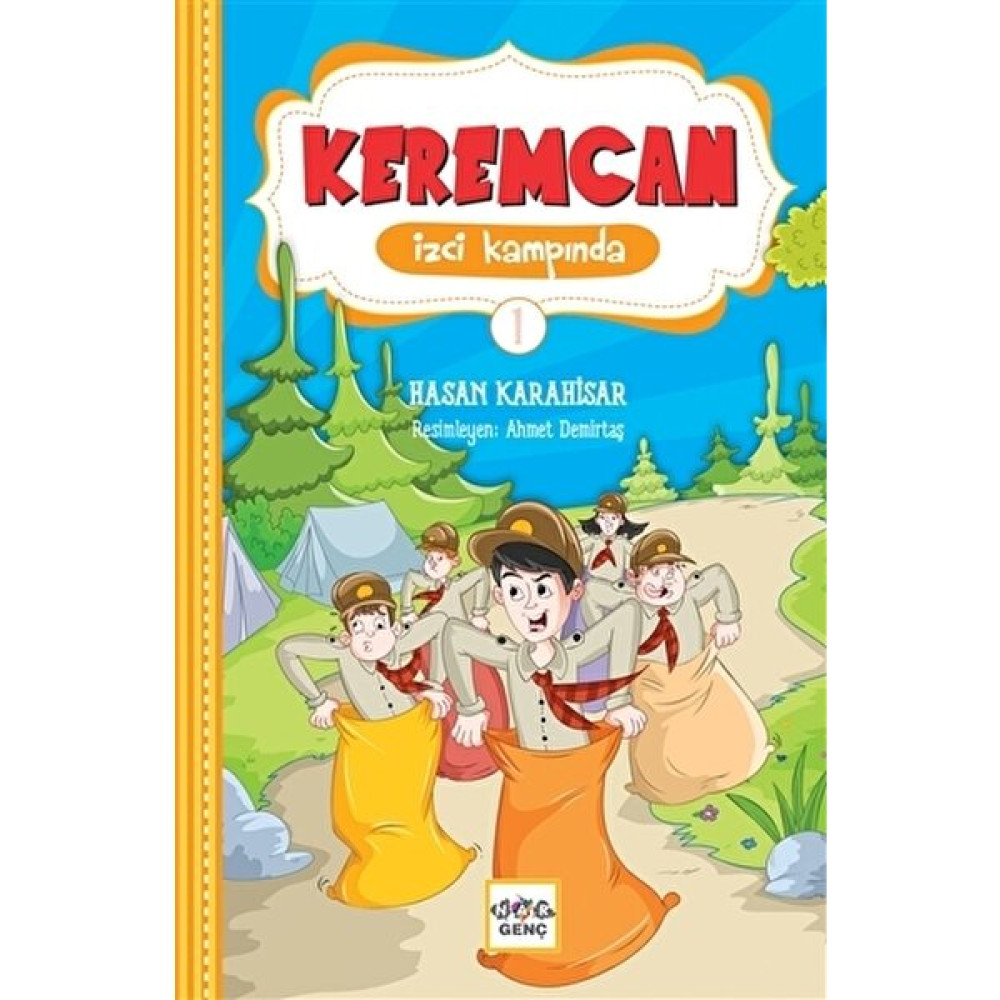 Keremcan İzci Kampında - 1 Öykü Kitapları Fiyatı
