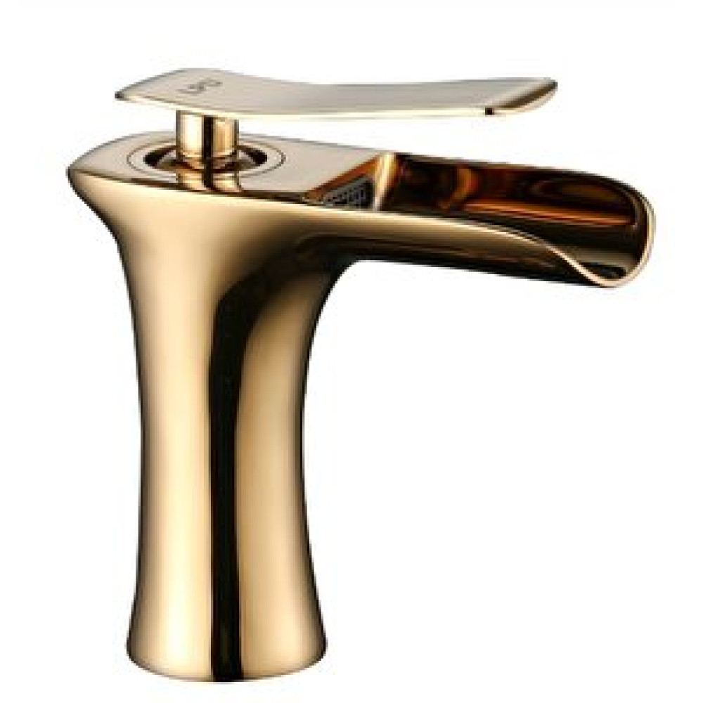 Kerim Su Armatürleri Altın Şelale Akışlı Lavabo Bataryası Bataryalar Fiyatı