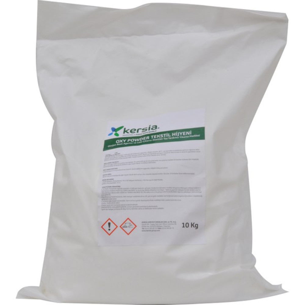 Kersia Oxy Powder 10 Lt (Yüksek Aktifli Oksijen Bazlı Ağartıcı ve Leke Çıkarıcı Yardımcı Yıkama Maddesi) Çamaşır Yıkama Fiyatı