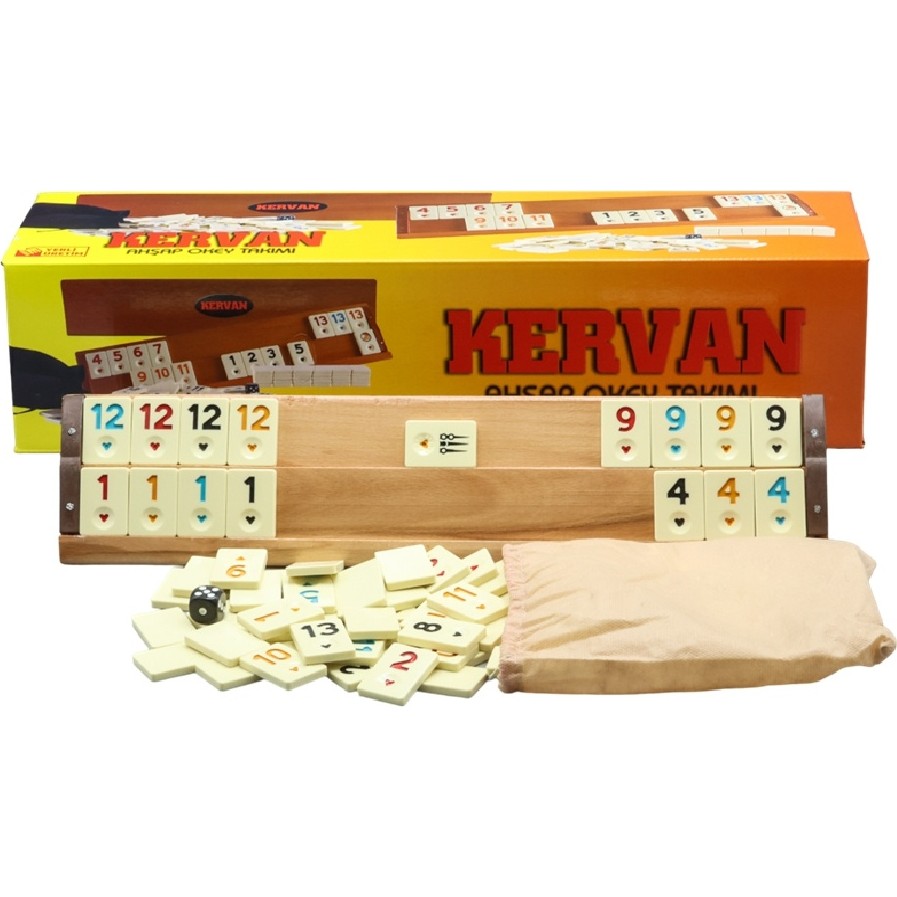 Kervan Ağaç Okey (Büyük) Okey Takımları Fiyatı