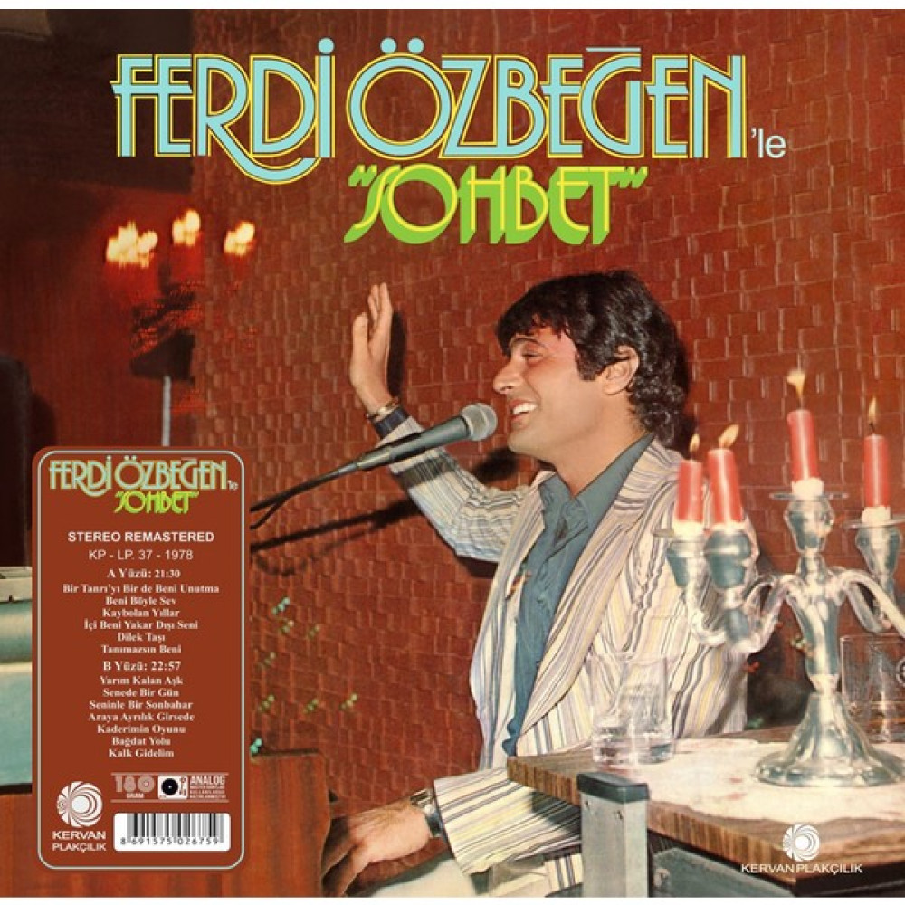 Kervan Plakçılık Ferdi Özbeğen - Sohbet (Plak) Pikap & Aksesuarları Fiyatı