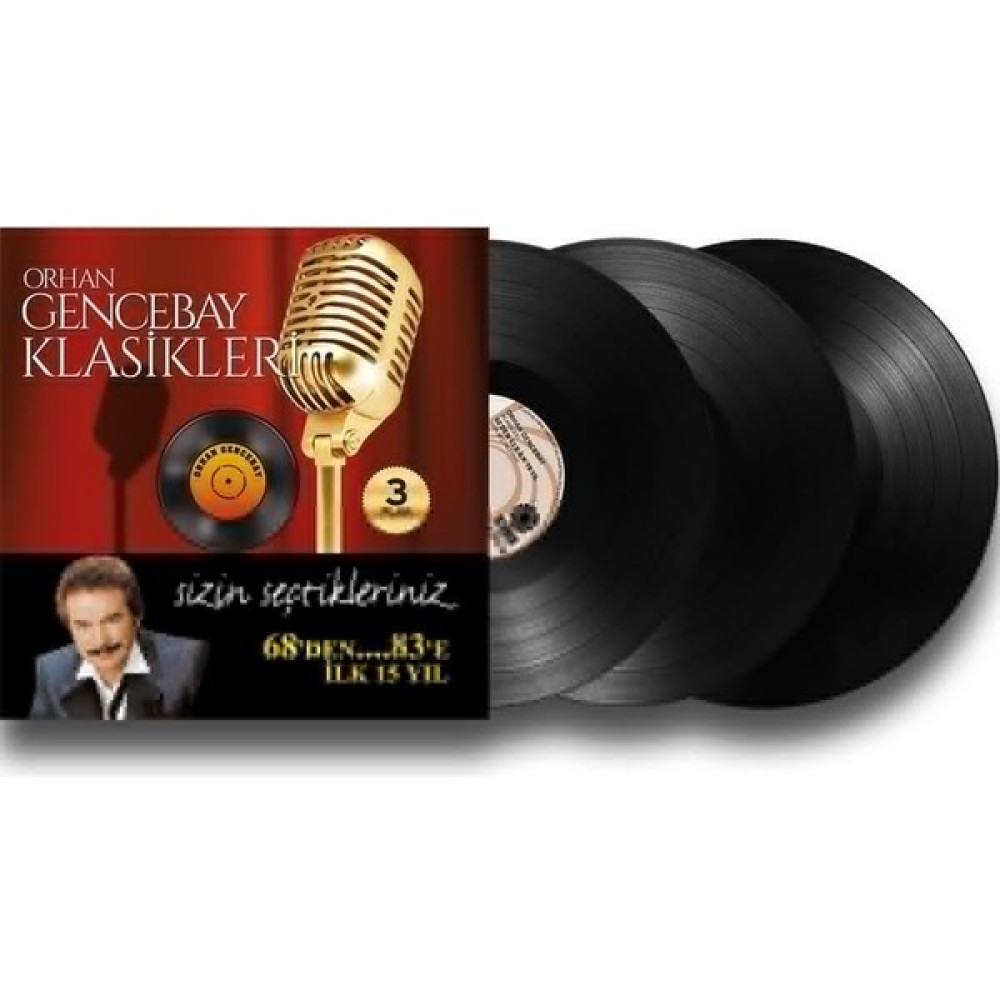 Kervan Plakçılık Orhan Gencebay - Klasikleri Vol. 1 (3 Plak) Pikap & Aksesuarları Fiyatı