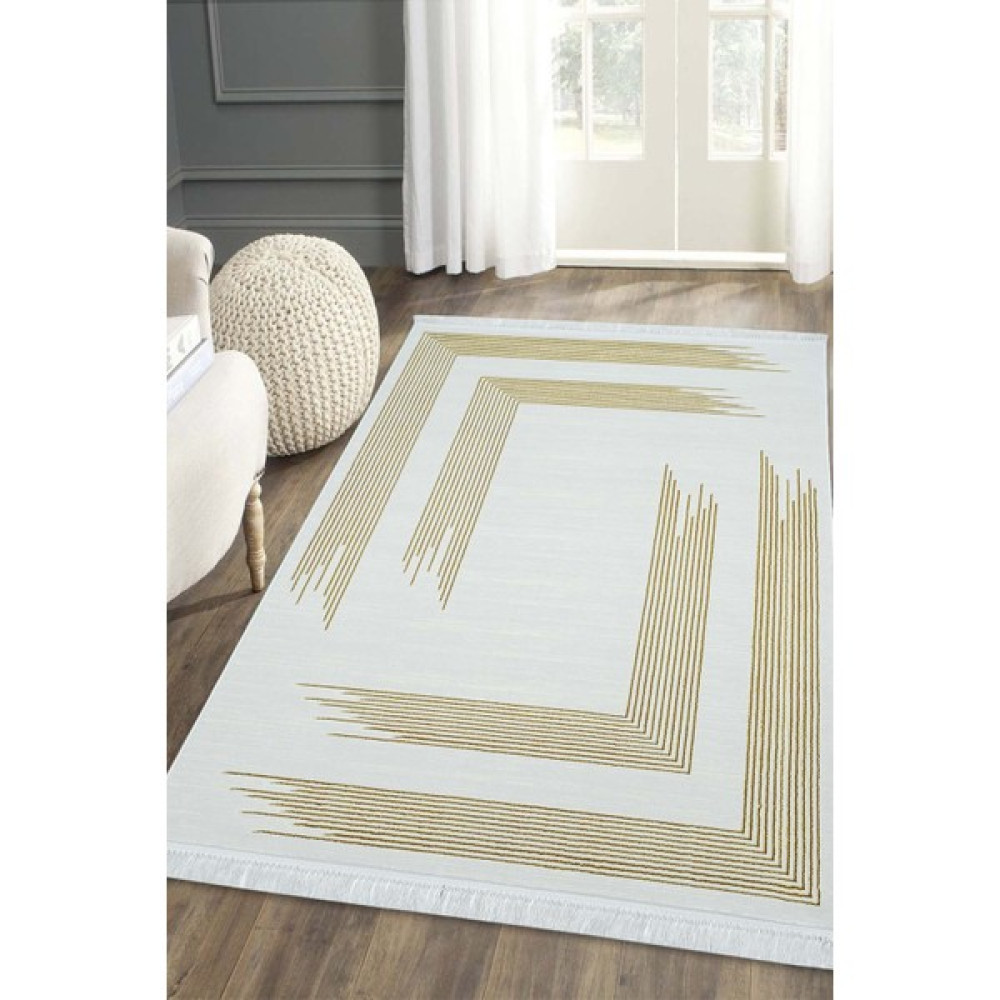 Kervansaray Halı Kihem Krem Oturma Odası ve Salon Halısı 4739 - 200 x 290 cm Salon Halısı Fiyatı