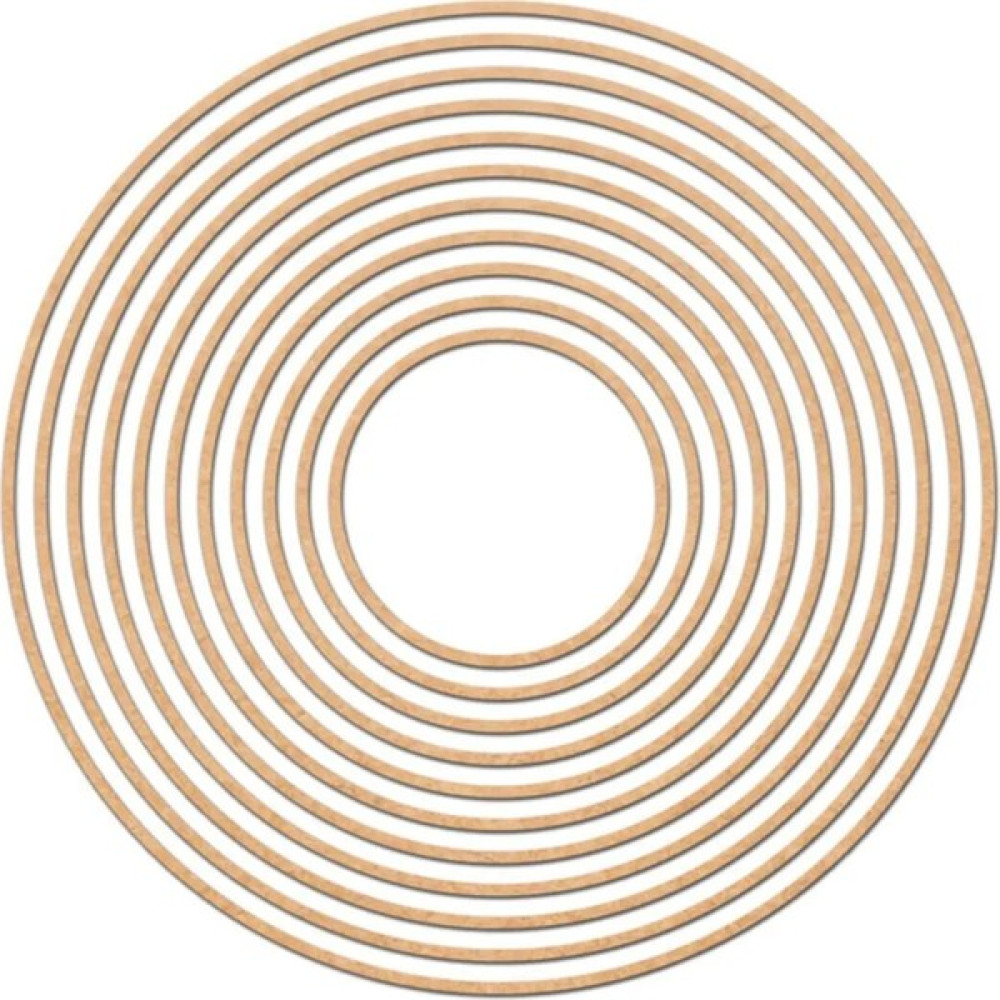 Keserler Büyük Yuvarlak Çember Ahşap Model 11'li Ham Mdf Boyanabilir Vidasız Kasnak Rüya Kapanı 4mm 40CAP Oyun & Hobi Fiyatı