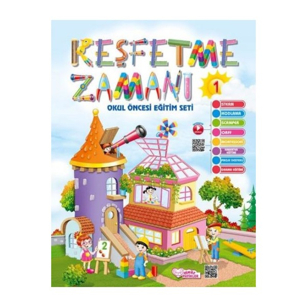 Keşfetme Zamanı Ana Sınıfı Eğitim Seti - 5 - 6 Yaş Diğer Fiyatı