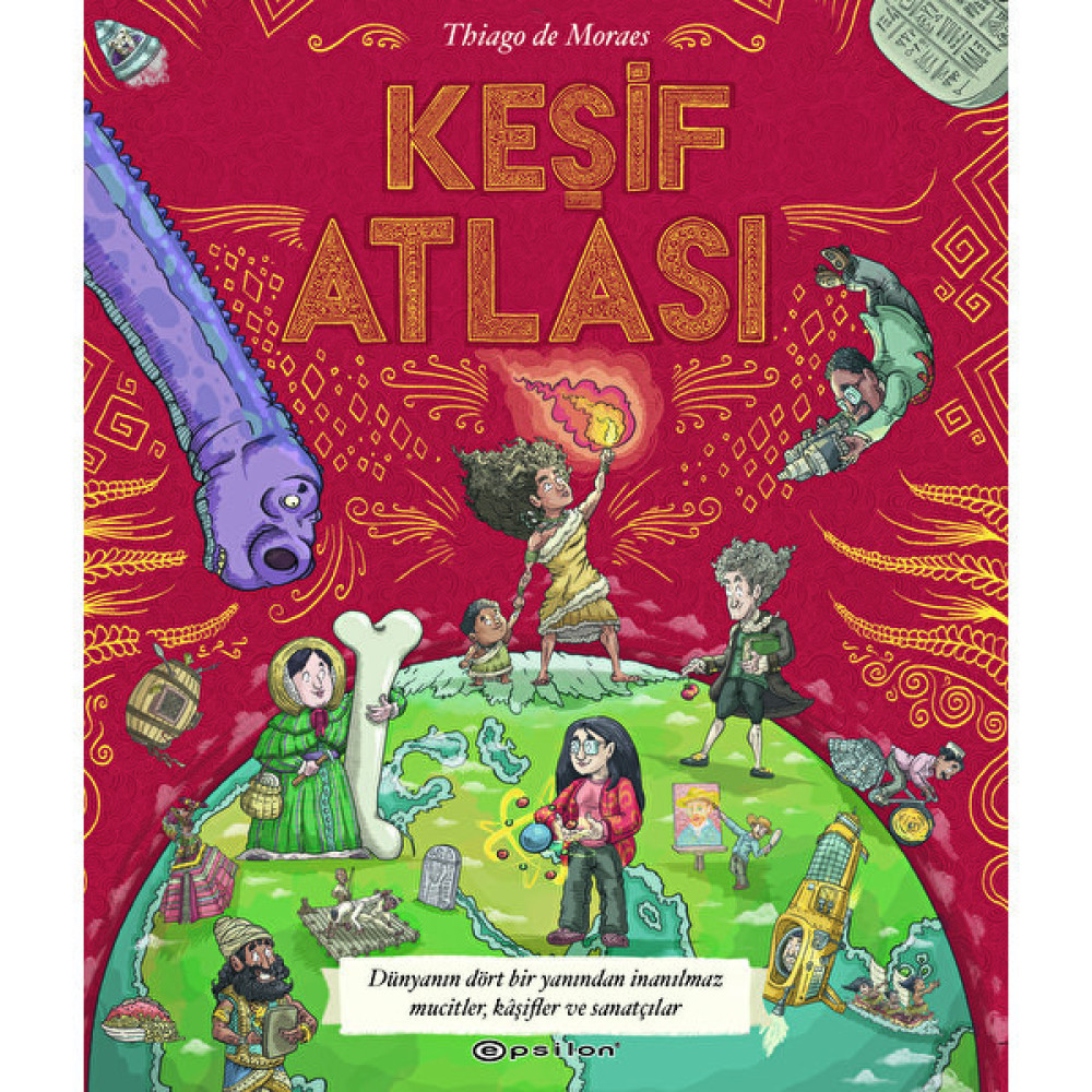 Keşif Atlası (Ciltli) - Thiago De Moraes Çizgi Roman Fiyatı