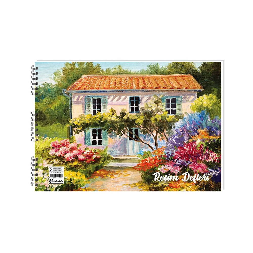 Keskin 25*35 40 Yaprak Spiralli Basic Resim Defteri Defter & Kağıt Ürünleri Fiyatı
