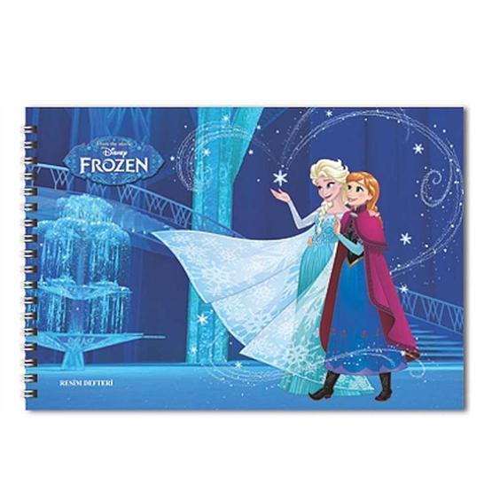 Keskin 300115-71 Frozen 15 Yaprak 17x25 cm Spiralli Resim Defter