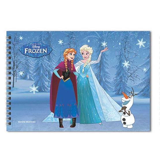 Keskin 300115-71 Frozen 15 Yaprak 17x25 cm Spiralli Resim Defter