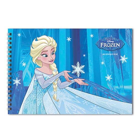 Keskin 300115-71 Frozen 15 Yaprak 17x25 cm Spiralli Resim Defter
