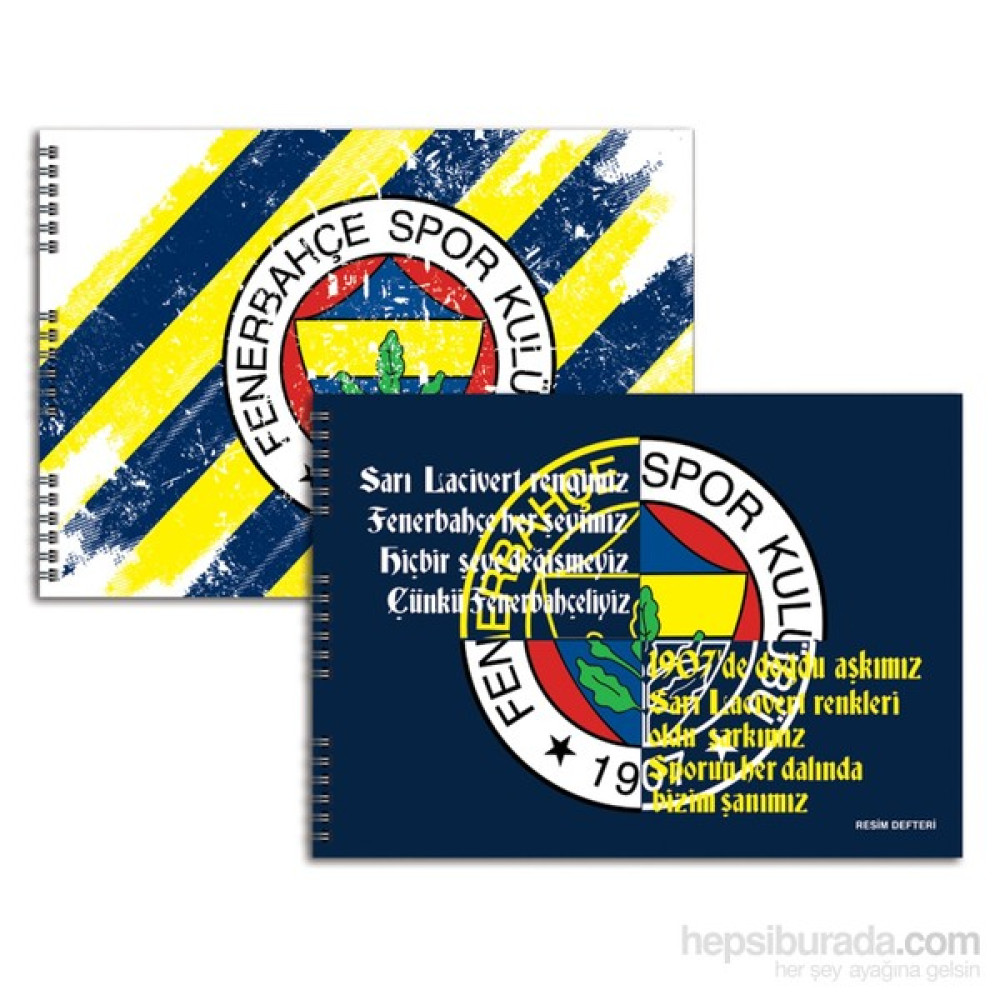 Keskin 300315-65 Fenerbahçe 35x50 cm Resim Defteri 15 Yaprak Resim Defteri Fiyatı