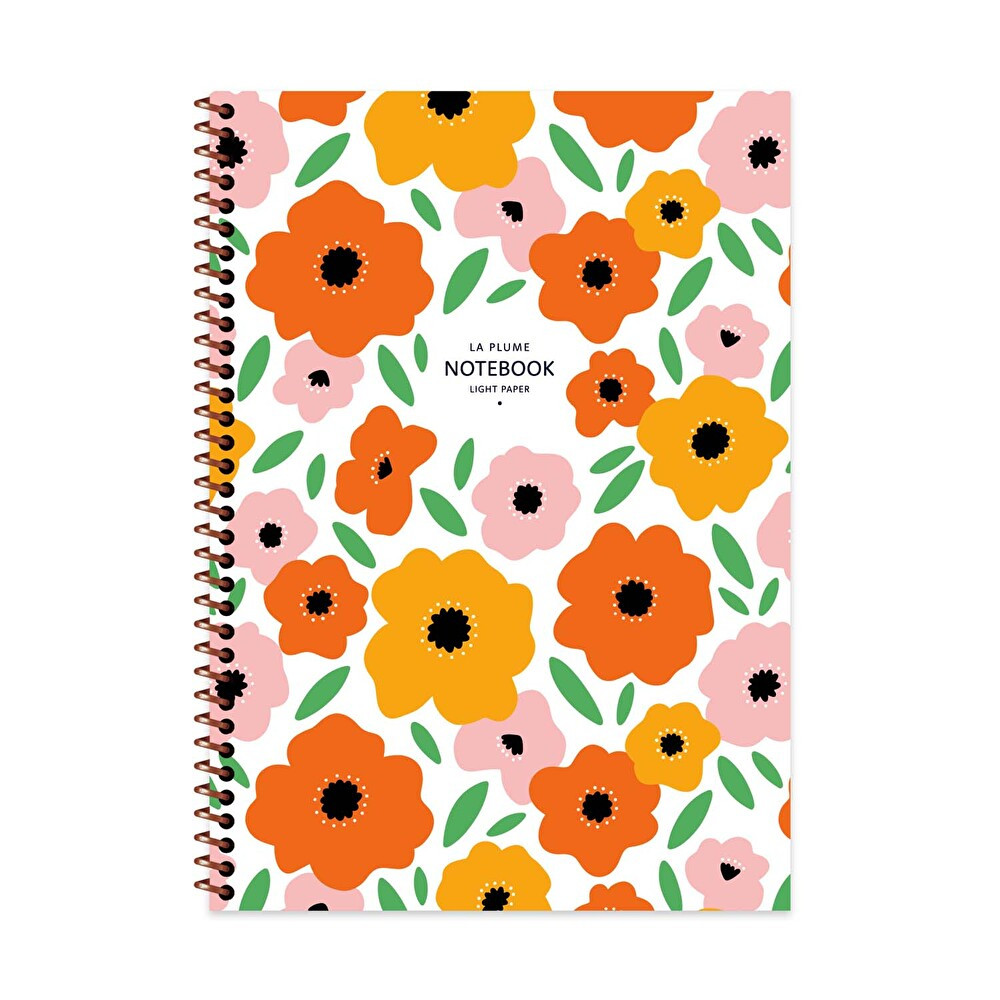 Keskin A4 80 Yaprak Çizgili Pp Kapak Sror La Plume Flowers Defter Defter & Kağıt Ürünleri Fiyatı