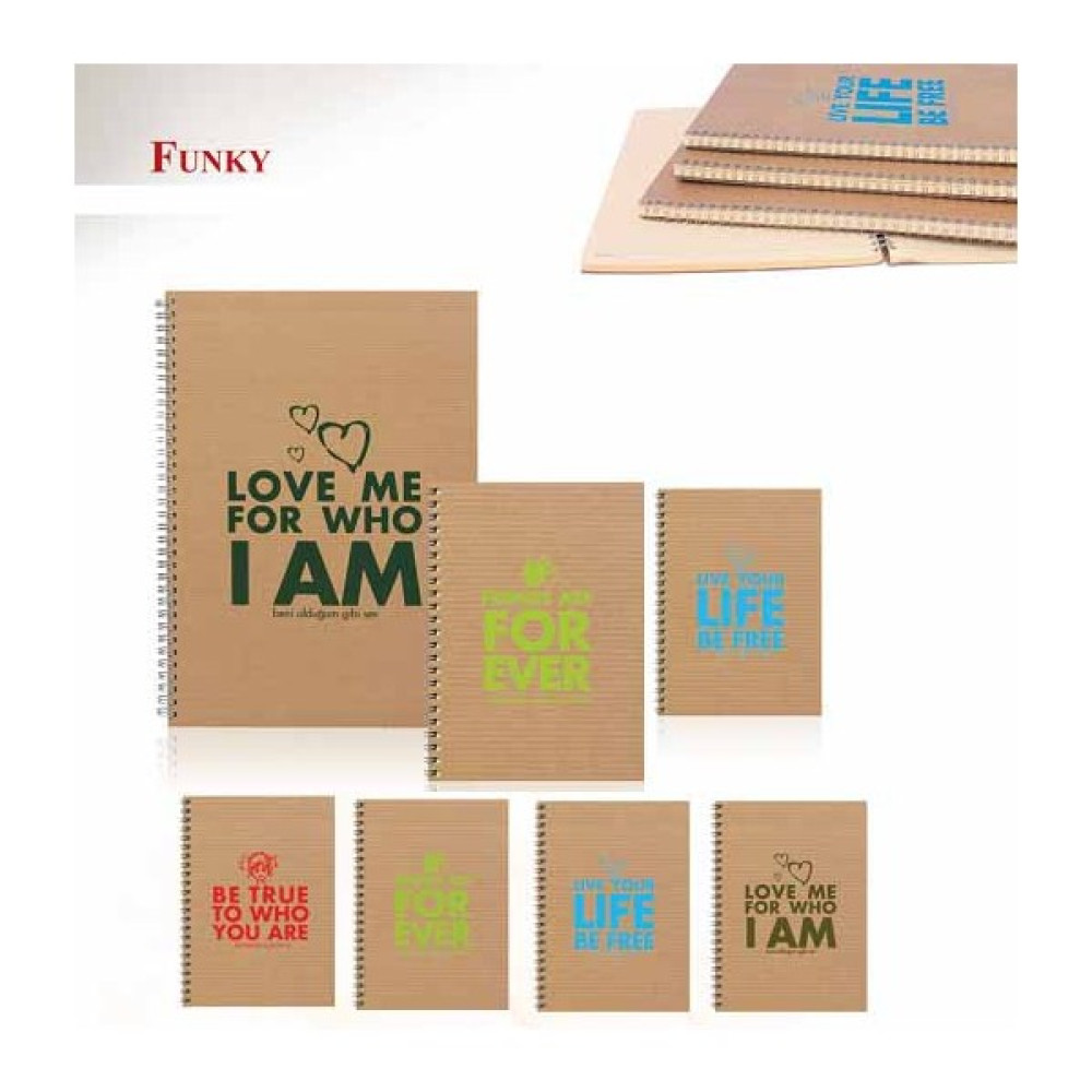 Keskin Color 16,5x22,5 cm 100 Yp.Kareli Funky Sert Kapak Defter Not Defteri & Bloknot Fiyatı