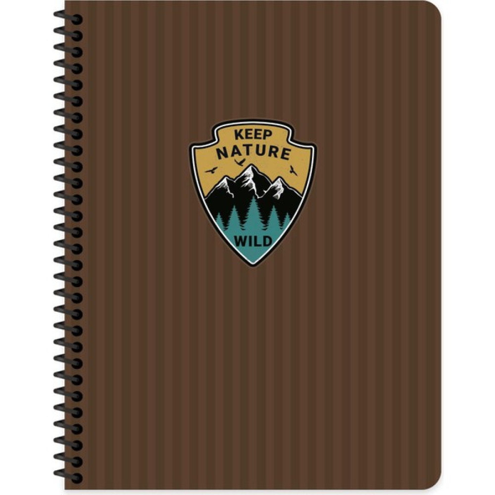 Keskin Color 16.5X22.5 Kareli Defter Outdoor - Kahverengi Spiralli Defter Fiyatı