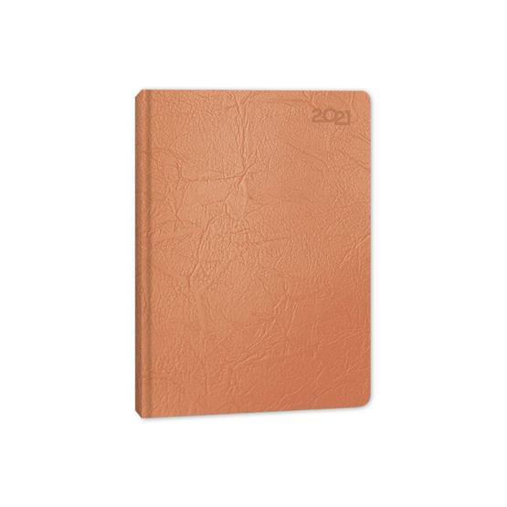 Keskin Color 2021 Termo Deri Günlük Yavruağzı 14x20 cm Ajanda
