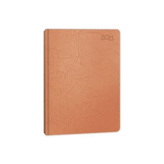 Keskin Color 2021 Termo Deri Günlük Yavruağzı 14x20 cm Ajanda