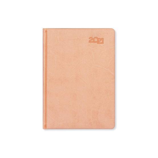 Keskin Color 2021 Termo Deri Günlük Yavruağzı 14x20 cm Ajanda