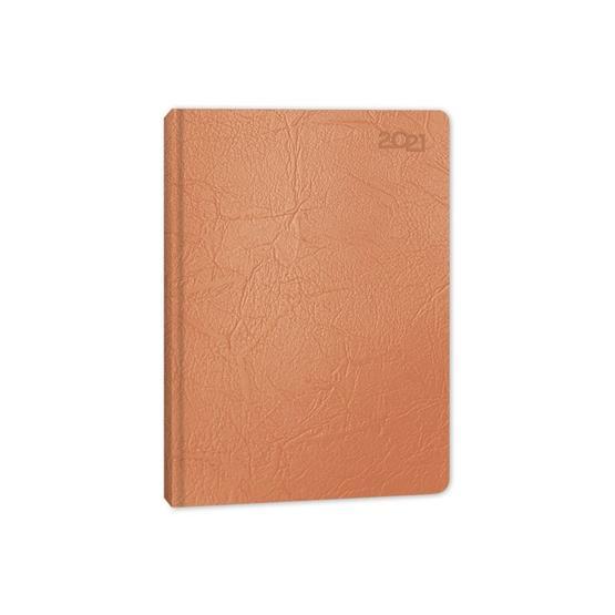 Keskin Color 2021 Termo Deri Günlük Yavruağzı 14x20 cm Ajanda