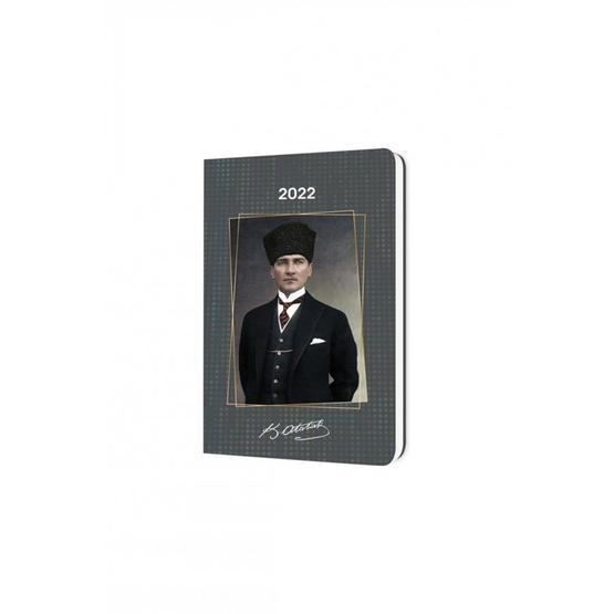 Keskin Color 2022 Büyük Kumandan Atatürk Haftalık 17x24 cm Ajanda