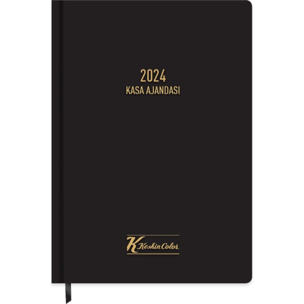 Keskin Color 2024 17 x 24 cm Ticari Kasa Ajandası - Siyah - 1 Adet Ajanda Fiyatı