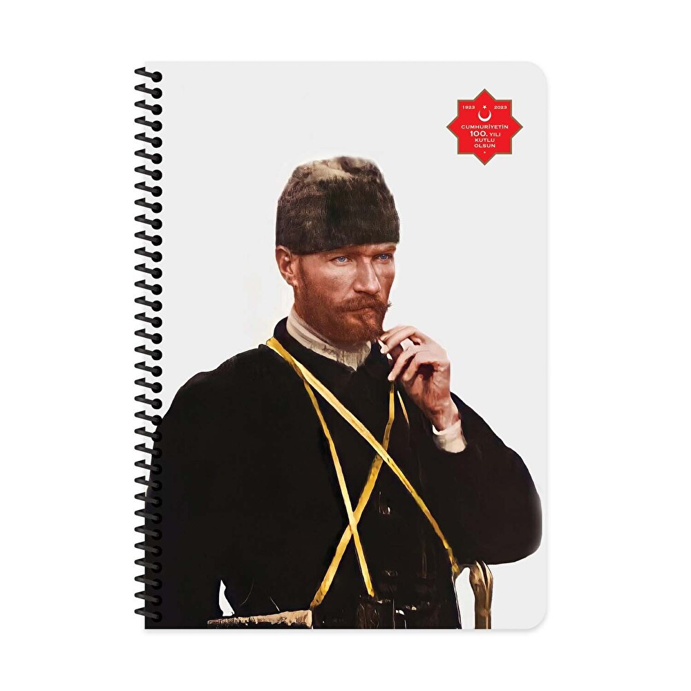 Keskin Color A4 80 Yaprak Çizgili Karton Kapak Spiralli Atatürk Resimli Defter Defter & Kağıt Ürünleri Fiyatı