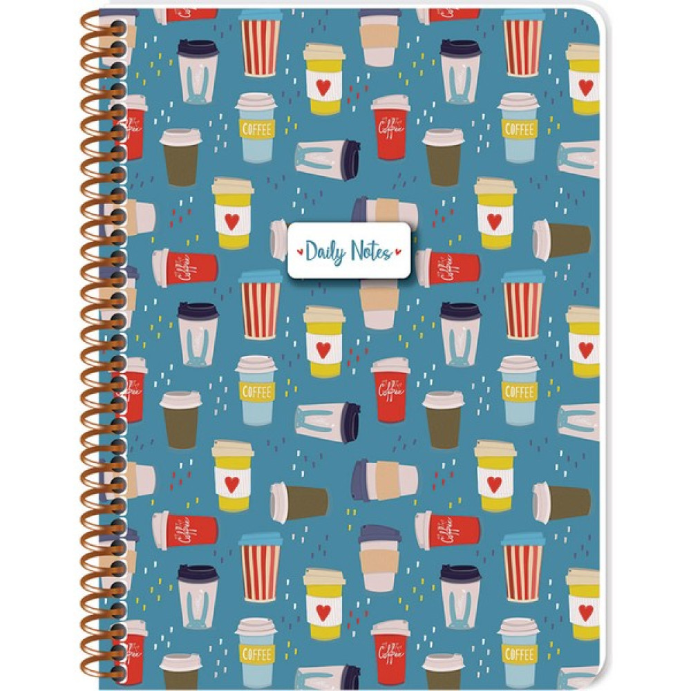 Keskin Color A4 Kareli Coffee Defter 384612-99 Spiralli Defter Fiyatı