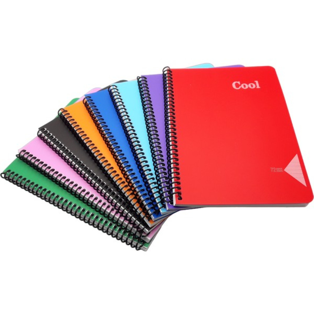 Keskin Color A5 72 Yaprak (2 Çizgili + 2 Kareli) Spr.plastik Kapak Cool Defter (4 Adet) Defter Fiyatı