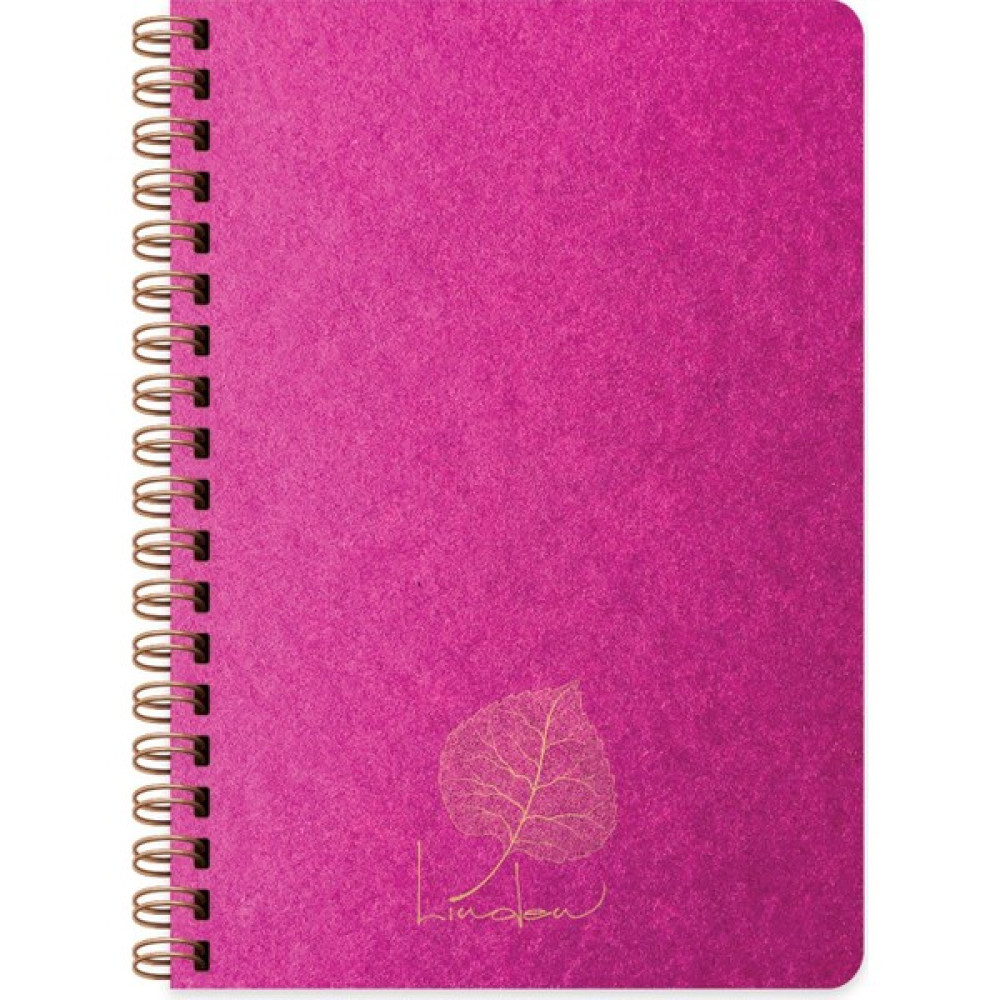 Keskin Color A5 Düz Defter Linden - Fuşya Spiralli Defter Fiyatı