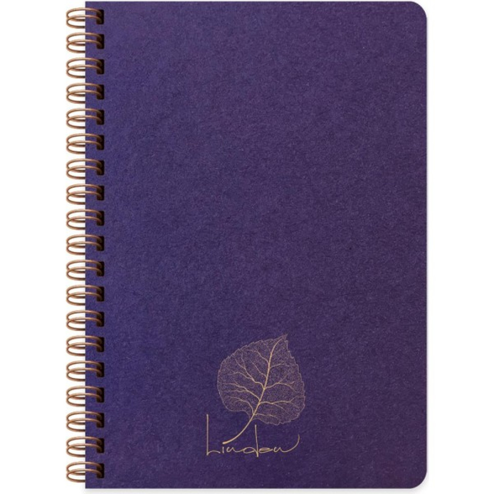 Keskin Color A5 Düz Defter Linden - Mor Spiralli Defter Fiyatı