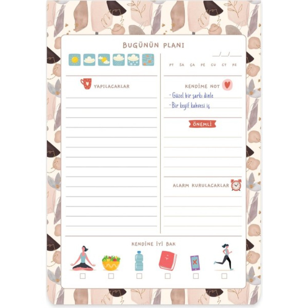 Keskin Color A5 Günlük Planner Blok - Çakıl Not Defteri & Bloknot Fiyatı