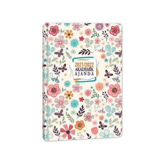 Keskin Color Akademik Floral 17x24 cm Ajanda