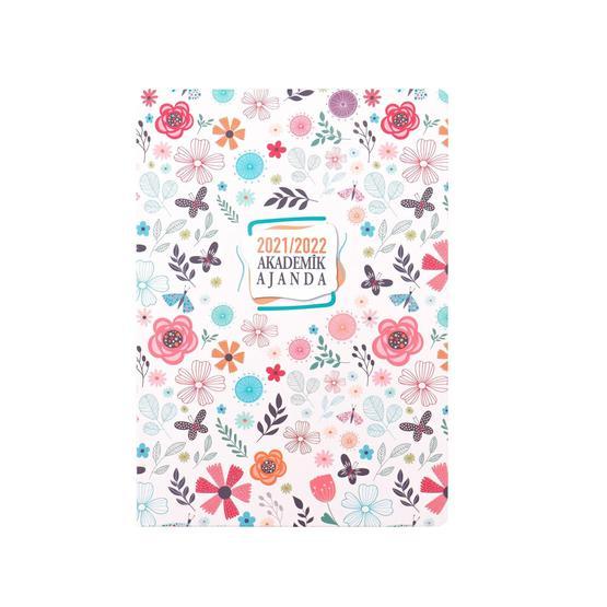 Keskin Color Akademik Floral 17x24 cm Ajanda