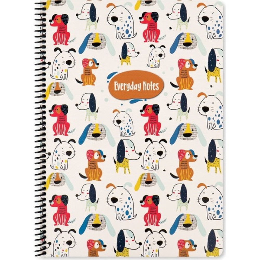 Keskin Color Çizgili Defter Animal Friends 16.5 x 22.5 cm - Köpekler Not Defteri & Bloknot Fiyatı