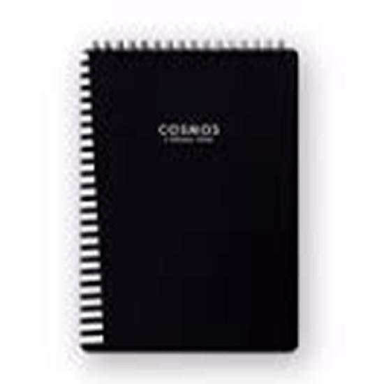 Keskin Color Container Cosmos A6 Üstten Spiralli 40 Yaprak Siyah Defter Spiralli Defter Fiyatı