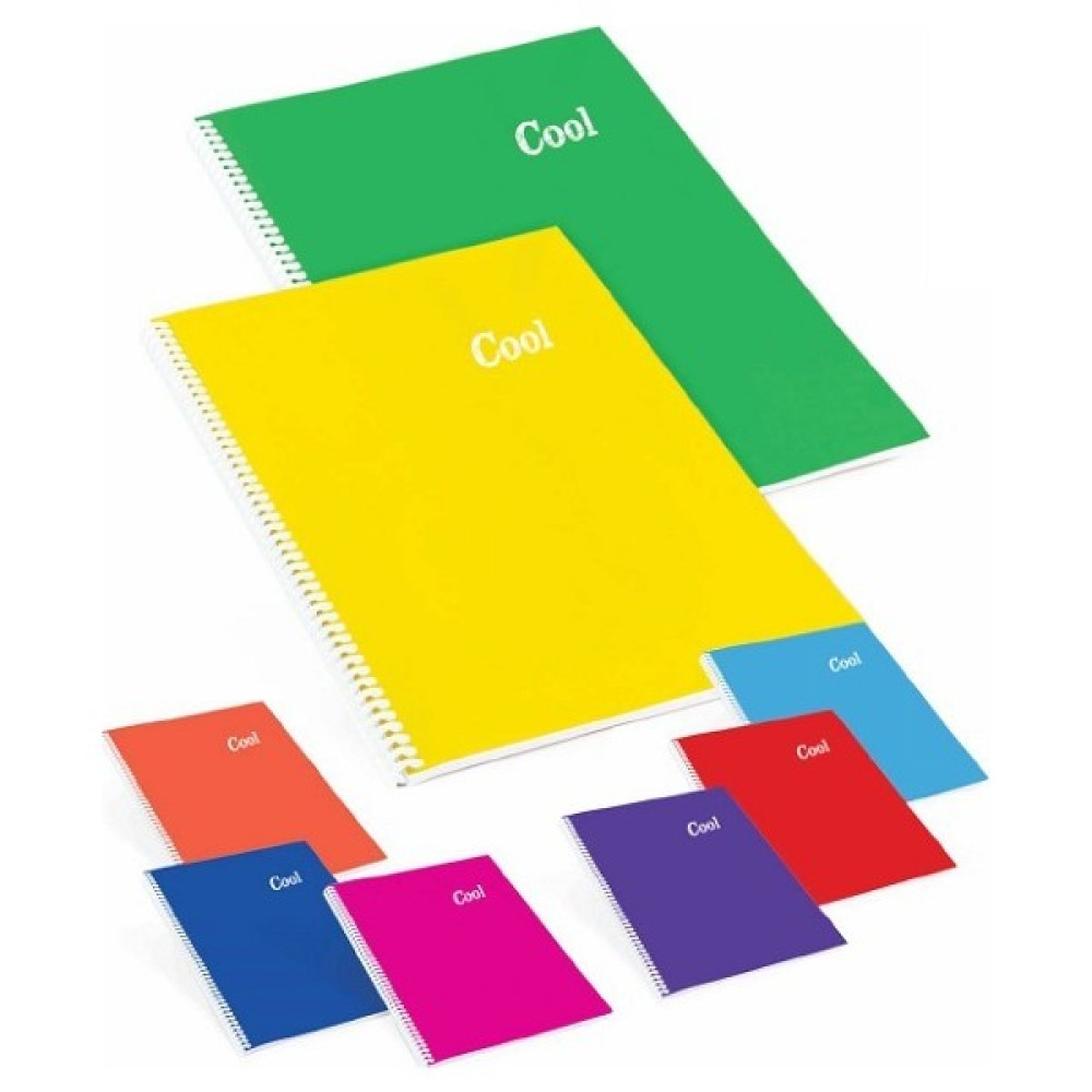 Keskin Color Cool 72 Yaprak Çizgili A5 Plastik Kapak Spiralli Defter Spiralli Defter Fiyatı