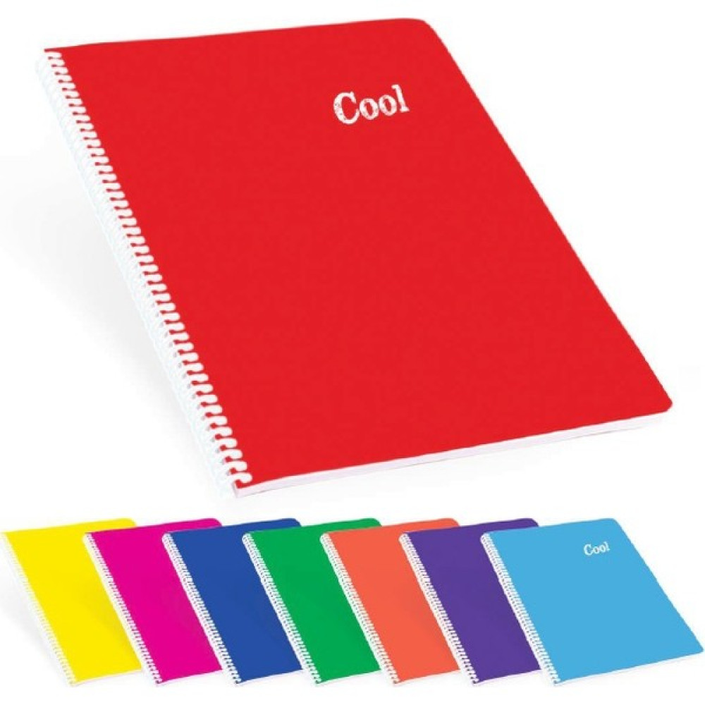 Keskin Color Cool 72 Yp. Kareli A5 Plastik Kapak Spiralli Defter Spiralli Defter Fiyatı