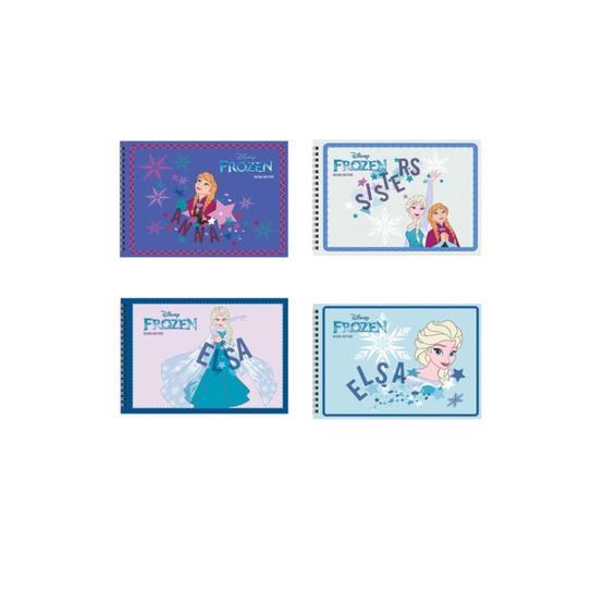 Keskin Color Frozen 4'lü 15 Yaprak 17x25 cm Resim Defteri
