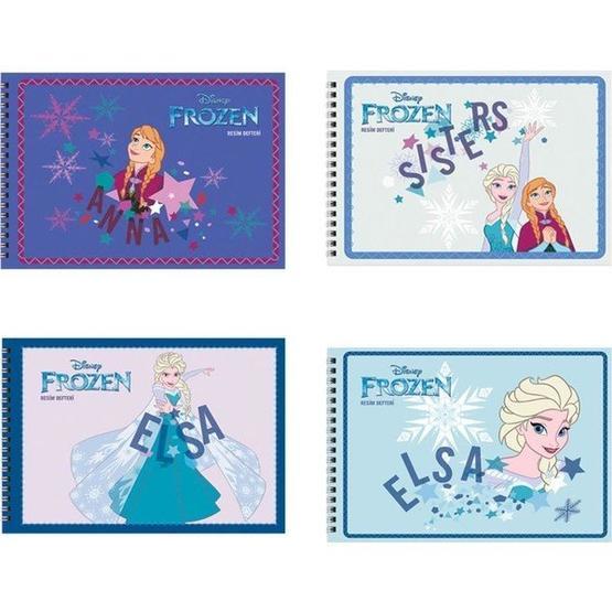 Keskin Color Frozen 4'lü 15 Yaprak 17x25 cm Resim Defteri Resim Defteri Fiyatı