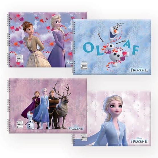 Keskin Color Frozen 4'lü 15 Yaprak 17x25 cm Resim Defteri